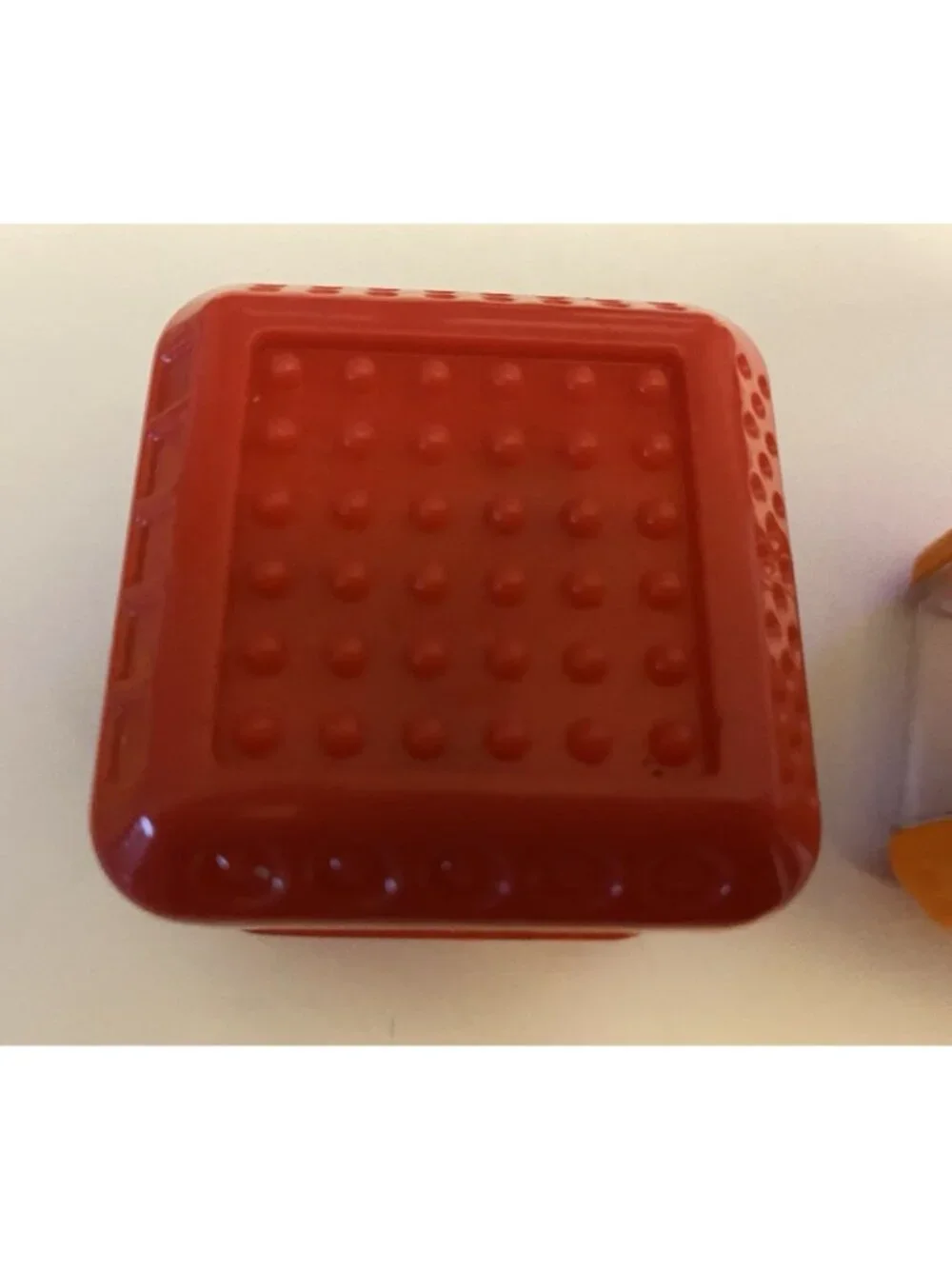 VTG 2 Fisher Price Peek-a-Blocks Replacements Pink Pig and Ducks Farm Sensory